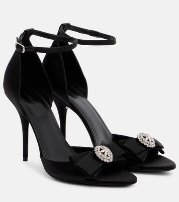 Sandales Avenue Palazzo 110 en satin | Balenciaga
