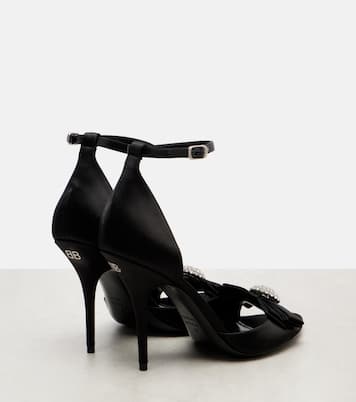 Sandales Avenue Palazzo 110 en satin | Balenciaga