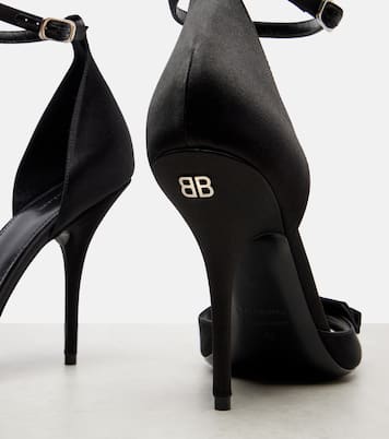Sandales Avenue Palazzo 110 en satin | Balenciaga