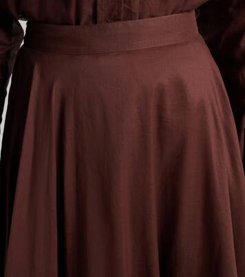 Cotton organza maxi skirt | Plan C