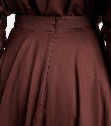 Cotton organza maxi skirt | Plan C