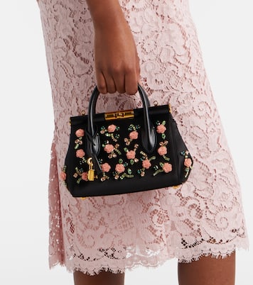 Marlene Day Mini embellished top-handle bag | Dolce&Gabbana