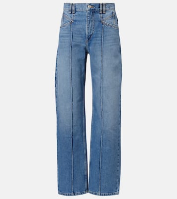 High-Rise Straight Jeans Drolane | Isabel Marant