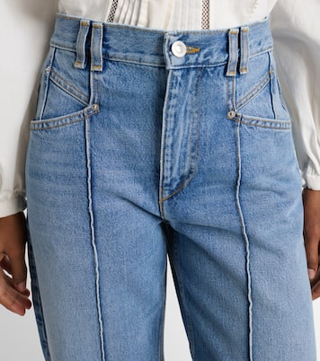 High-Rise Straight Jeans Drolane | Isabel Marant
