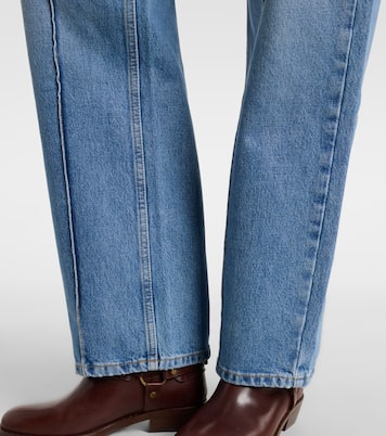 High-Rise Straight Jeans Drolane | Isabel Marant