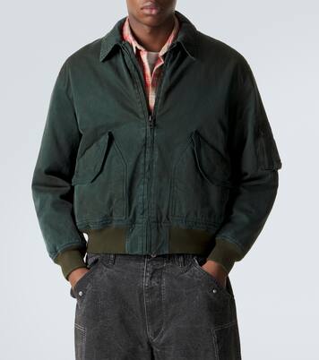 Bomberjacke Vintage aus Seide und Baumwolle | A.Presse