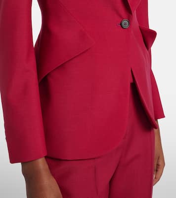 Wool and mohair blazer | McQueen