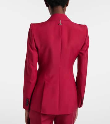 Wool and mohair blazer | McQueen