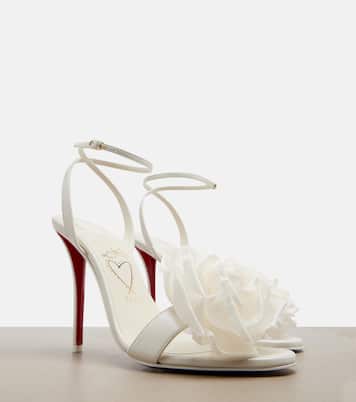 Sandales Miss Z Flora en cuir | Christian Louboutin