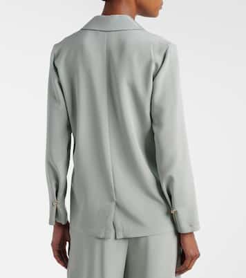 Chemise Aedo en satin de soie mélangée | Max Mara