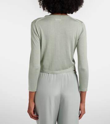 Cardigan Faretra en soie et cachemire | Max Mara