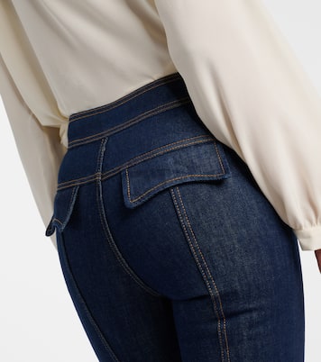 Jeans Luna a gamba larga con cintura | Zimmermann