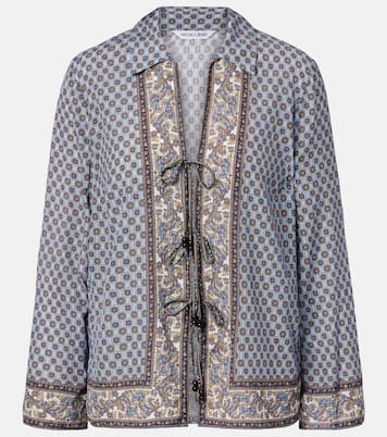 Eva printed blouse | Veronica Beard