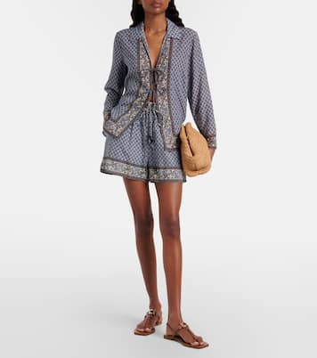 Eva printed blouse | Veronica Beard