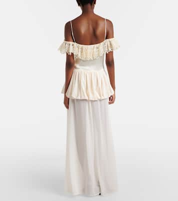 Robe longue à dentelle | Xu Zhi