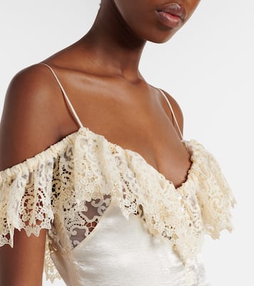 Robe longue à dentelle | Xu Zhi