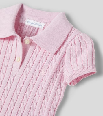 Baby cable-knit cotton dress | Polo Ralph Lauren Kids