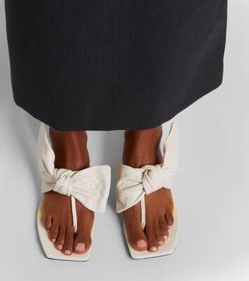 Sandalen Boudoir Bow aus Leder | Givenchy