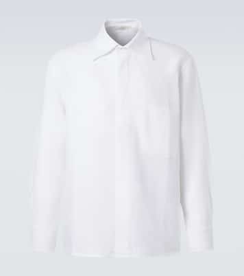 Linen overshirt | Saman Amel