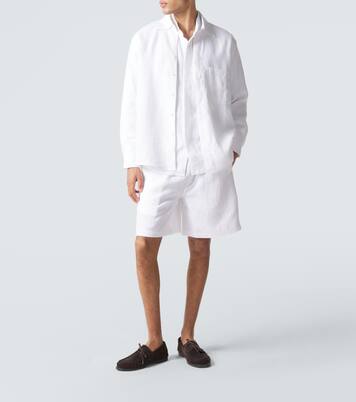 Linen overshirt | Saman Amel
