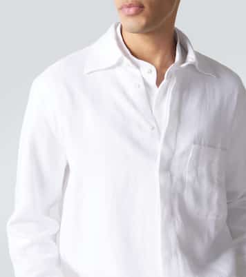 Linen overshirt | Saman Amel