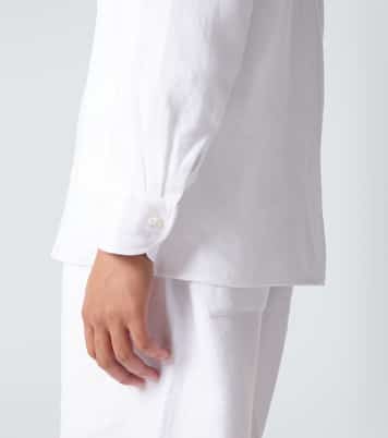 Linen overshirt | Saman Amel