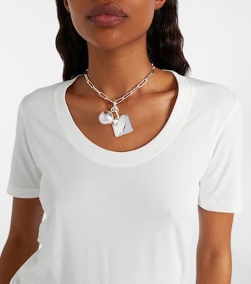 Sterling silver necklace | Phoebe Philo