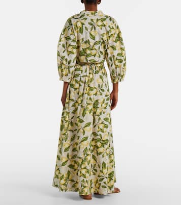 Maxirock aus einem Baumwollgemisch | Adriana Degreas