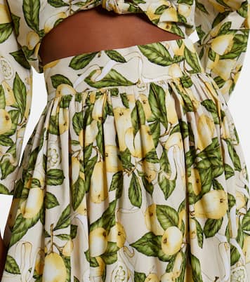 Maxirock aus einem Baumwollgemisch | Adriana Degreas