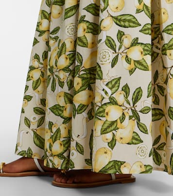 Maxirock aus einem Baumwollgemisch | Adriana Degreas