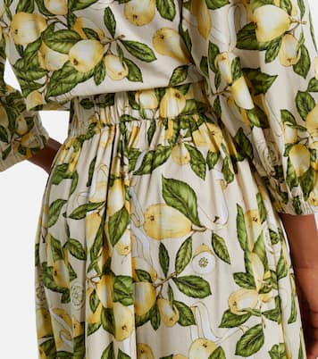 Maxirock aus einem Baumwollgemisch | Adriana Degreas