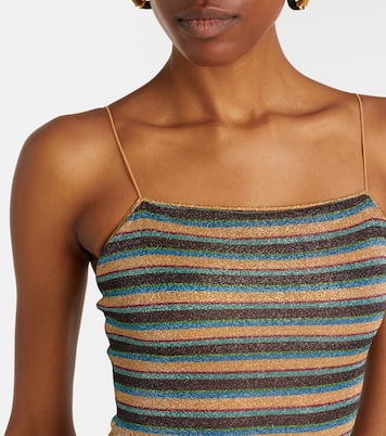 Lumière striped minidress | Oséree
