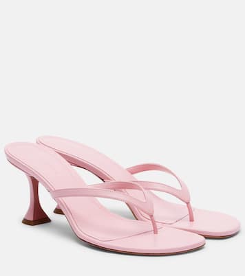 Juliette leather thong sandals | Amina Muaddi
