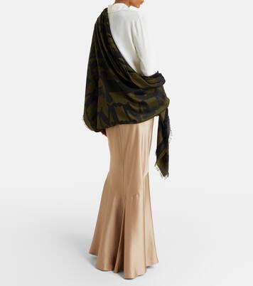 Tuch aus Seide und Wolle | Max Mara