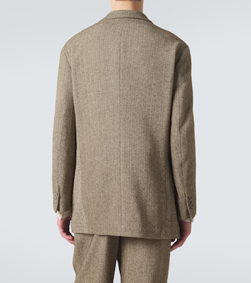 Blazer Archivio en coton et laine mélangés | Giorgio Armani