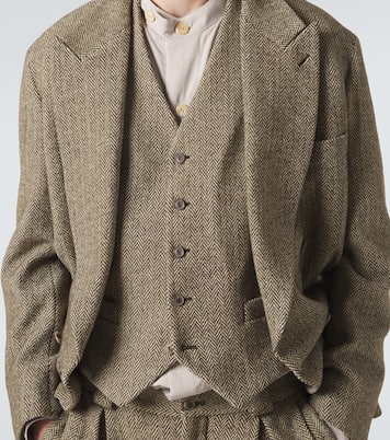 Blazer Archivio en coton et laine mélangés | Giorgio Armani