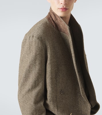 Blazer Archivio en coton et laine mélangés | Giorgio Armani