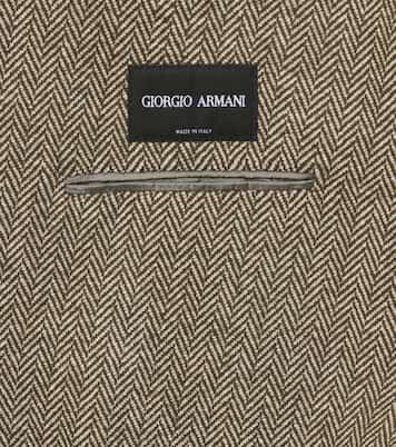 Blazer Archivio en coton et laine mélangés | Giorgio Armani