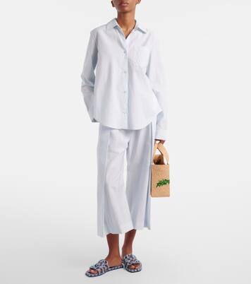 Paula's Ibiza Petal Anagram canvas slides | Loewe