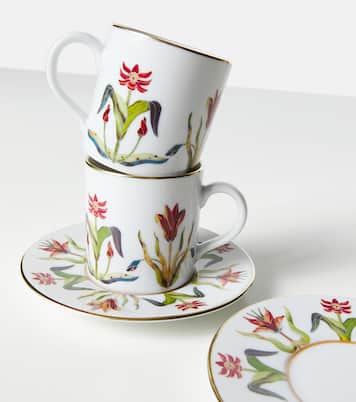 Set de 2 tazas de expreso y platillos Grand Tour | L'Objet