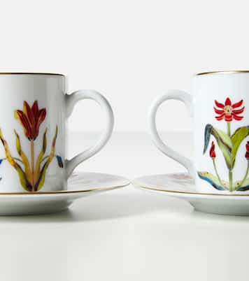 Set de 2 tazas de expreso y platillos Grand Tour | L'Objet