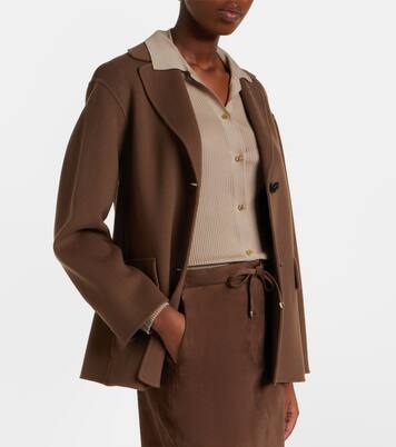 Ribbed-knit wool cardigan | 'S Max Mara