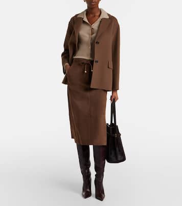 Ribbed-knit wool cardigan | 'S Max Mara