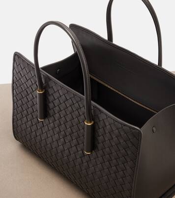 Barbara Small Intrecciato leather tote bag | Bottega Veneta