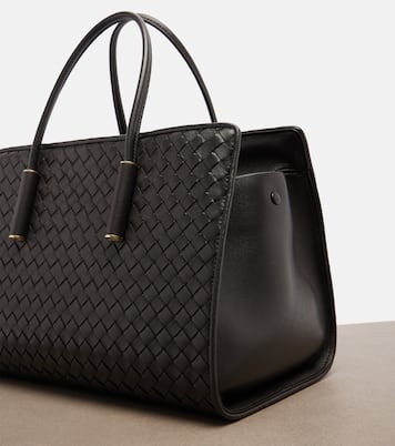 Barbara Small Intrecciato leather tote bag | Bottega Veneta