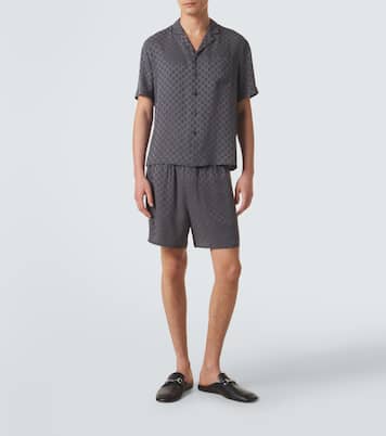 Short GG en soie | Gucci