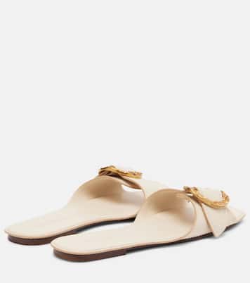 Solena皮革凉拖鞋 | Zimmermann