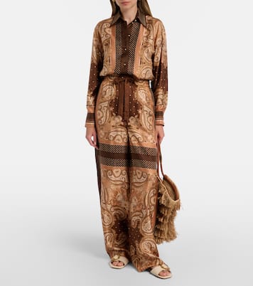 Solena皮革凉拖鞋 | Zimmermann