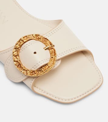 Solena皮革凉拖鞋 | Zimmermann