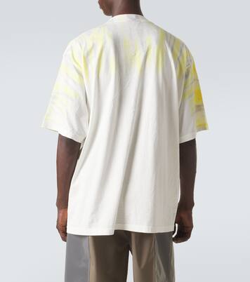 T-shirt in jersey di cotone tie-dye | Balenciaga